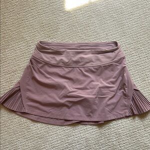 Lululemon Athletica Purple A-Line Mini Skirt